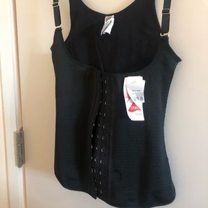 Premadonna by Ann Cherry Lycra size M black shape wear. New with tags.